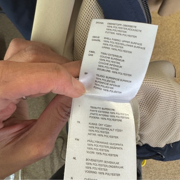 Killtec Hooded Ripstop Gorpcore Navy Blue Water Resistant Jacket Size 10 - Picture 12 of 16